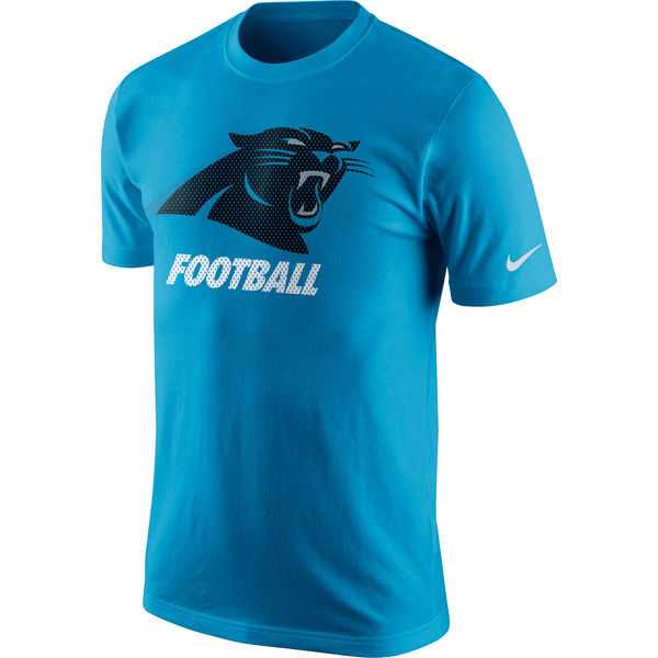 Carolina Panthers Nike Facility WEM T-Shirt - Panther Blue,We sell and wholesale Carolina Panthers Nike Facility WEM T-Shirt - Panther Blue on line form chian!